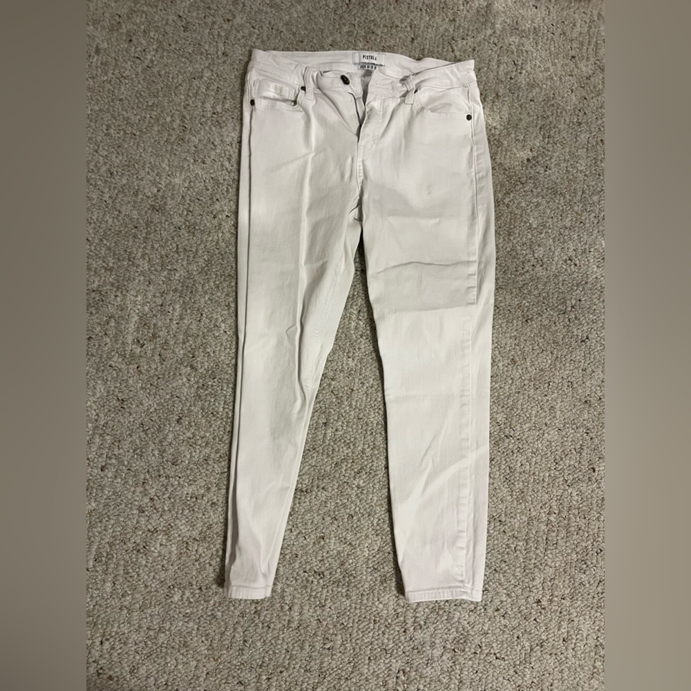 Pistola White Skinny Jeans